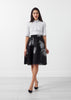 Short Silk Skirt
