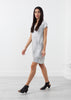 Polygon Leather Dress
